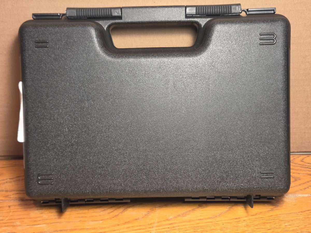 Walther PPK/S .22 LR Pistol Case, With Manual, Side Label, and