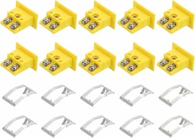 K Type Panel Mount Thermocouple Female Mini Socket High Te Number of Items: 10