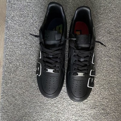 Nike Air Force 1 Low cpfm Herren Sneaker Schwarz Leder EU 45 US 11,5 Schnürung
