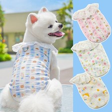 Pet Dog Puppy Vest Soft Cotton Clothes T-Shirt For Cat Large Dog Costume XS-8XL