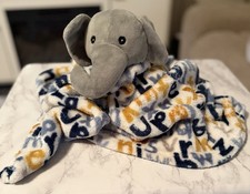 RARE Lila & Jack  Elephant Lovey Security Bla...