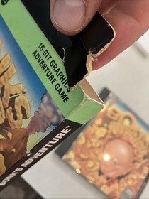 Bonk's Adventure TurboGrafx-16 Complete CIB Box Case Manual Game & Sleeve Tested