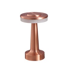 Rechargeable LED Night Light Dimmable Cordless Touch Control Metal Table Lamp