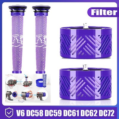 Für Dyson V6 DC58 DC59 DC61 DC62 DC74 V7 V8 Fluffy Absolute Animal Filter