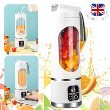 450ml Portable USB Rechargeable Juicer Cup Electric Mixer Blender Smoothie Maker