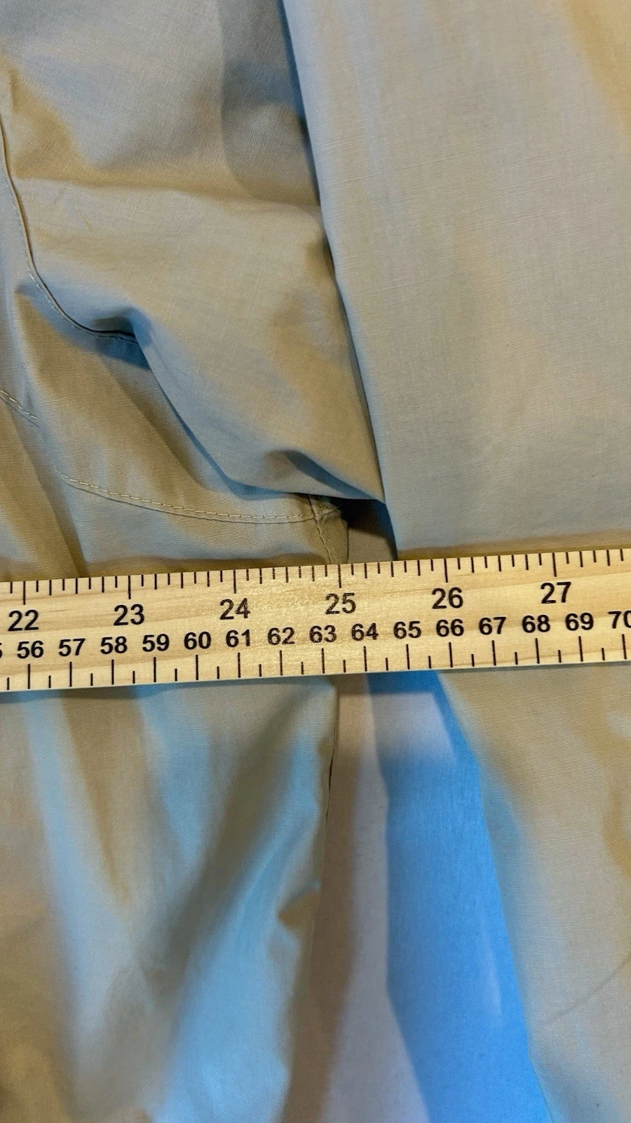 Vintage Members Only Jacket Tan Beige Mens Large Full Zip Epaulettes image 9