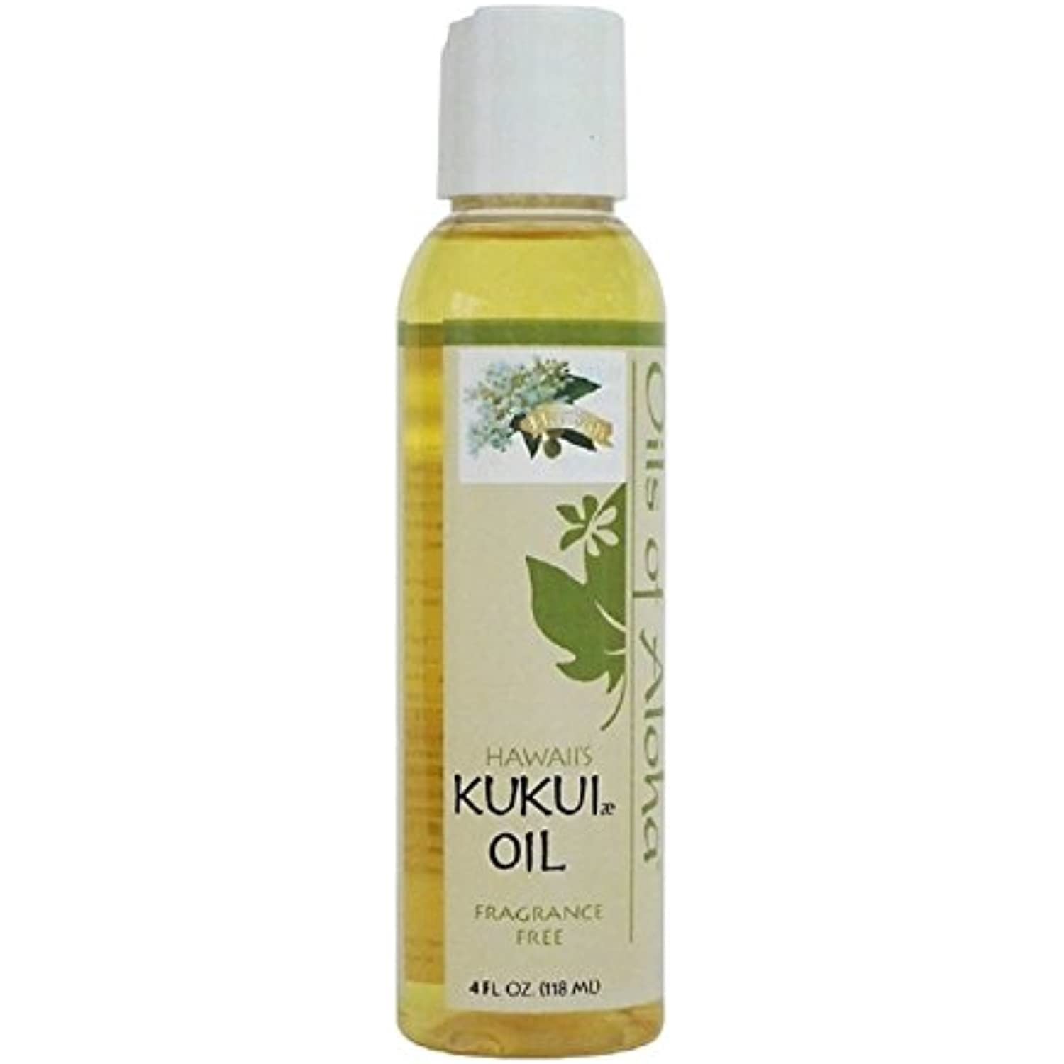 S Of Aloha Hawaii Kukui Oil No Fragrance 4 Fluid Ounce