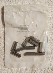 New (PKG of 10) Standoff, 1/4" Hex, F-F, 4-40, 3/4" Length, Aluminum