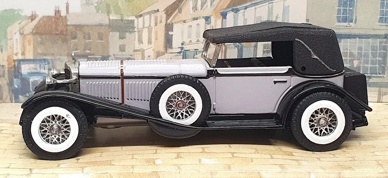 Matchbox Appx 10cm Long Y-16 - 1928 Mercedes Benz SS - Grey/Black - Image 3 of 4