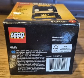 LEGO BRICKHEADZ: Batman 41585 NEW Sealed Retired Glow In The Dark