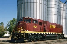 ORG SLIDE RRVW 6623 SD70MAC X-BNSF
