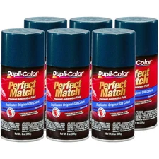 Duplicolor BGM0518 (6-Pack), Aerosol Paint for GM WA177B Metallic Emerald Green