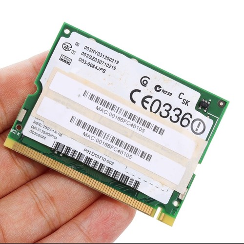 Pro/Wireless 2200BG 2200 802.11B/G Mini PCI Card WIFI - Photo 5/8