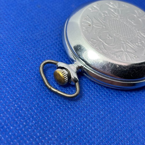 Rare Vintage pocket watch Molniya mussel 3602 18 jewels watch made in USSR 1980s - Picture 6 of 12