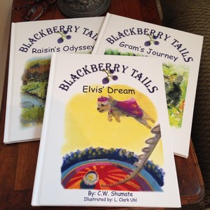 Childrens-Series-Blackberry-Tails-3-book-Set-Gram-Raisin-Elvis