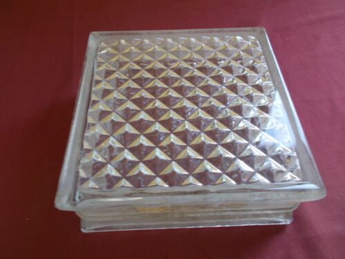 VTG NOS GLASS BLOCK WINDOW ARCHITECTUAL DECORATIVE DESIGN STORE DISPLAY CRAFT - Picture 11 of 11