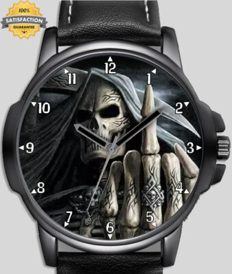 Grim Reaper Finger einzigartige Armbanduhr SCHNELL UK