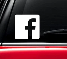 FACEBOOK Decal Vinyl Car Window Sticker ANY SIZE