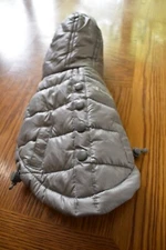 Champion Brand Name Pet Puffer Coat Authentic Gray Size XSMALL New
