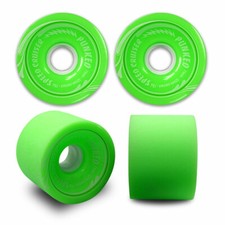 Yocaher Speed Cruiser 70mm Longboard Wheels - Solid Green