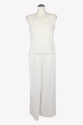 Liu Jo Damen Jumpsuit Gr. 36 (16A) Weiß NEU Jumpsuit Overall Einteiler