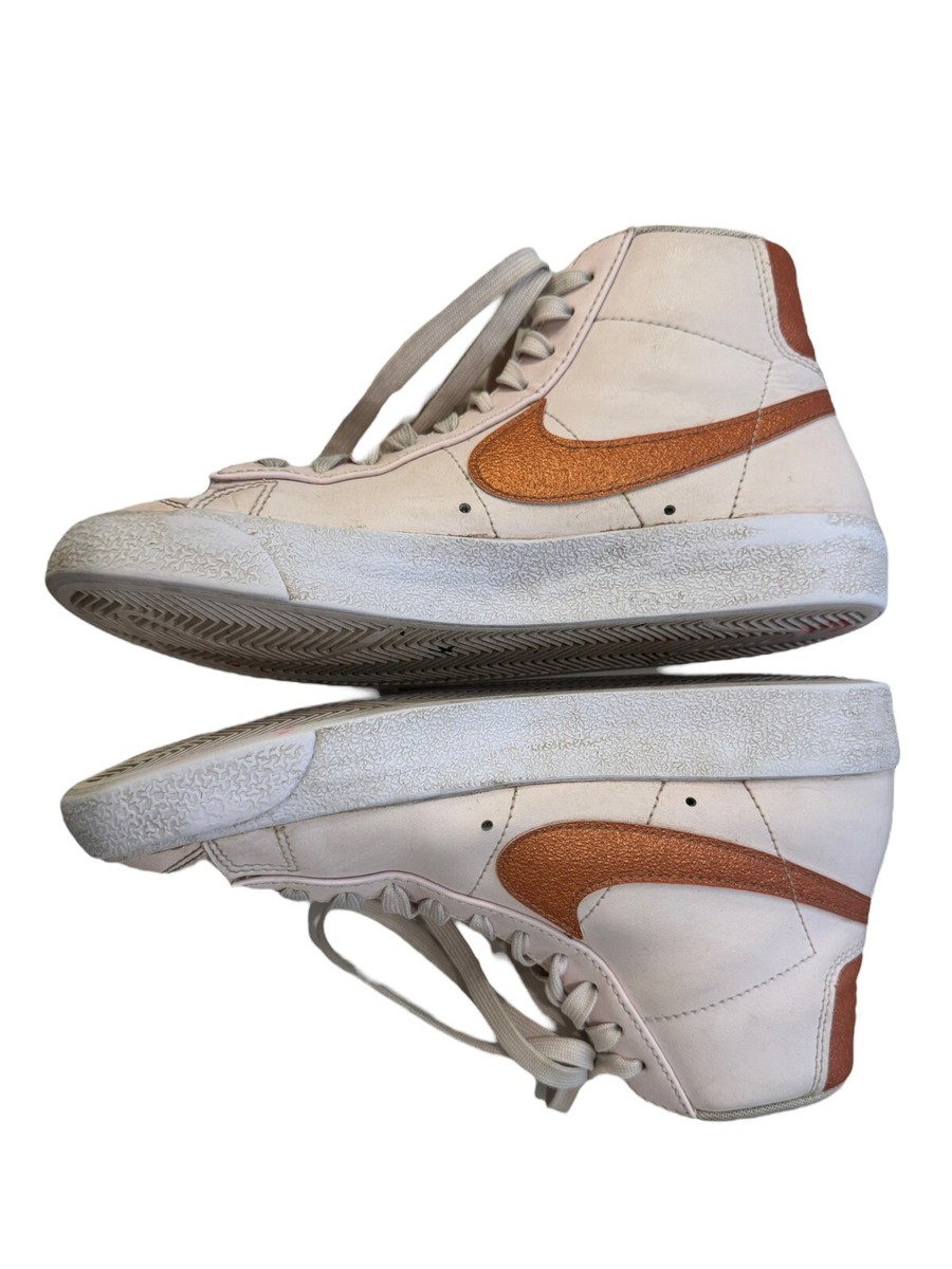 are nike blazers real leather