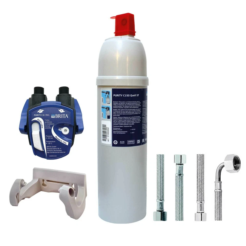 Brita Purity C 150 Quell ST Starterset Nº8 con Mangueras