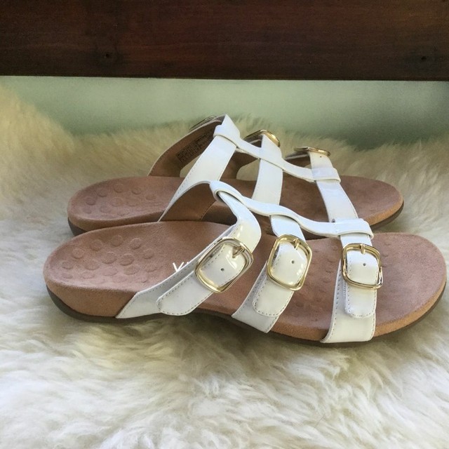 vionic adjustable slide sandals