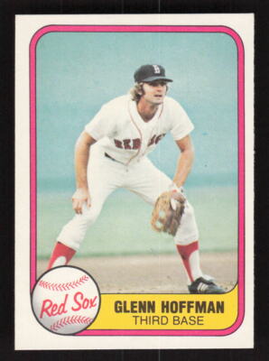 1981 Fleer #237 Glenn Hoffman Rookie Boston Red Sox