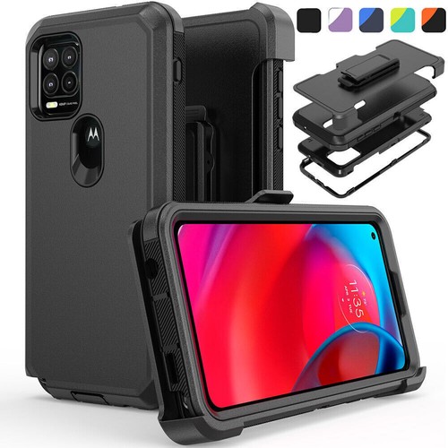For Motorola Moto G Stylus 5G 2021 Case Shockproof Cover+Belt Clip Fits