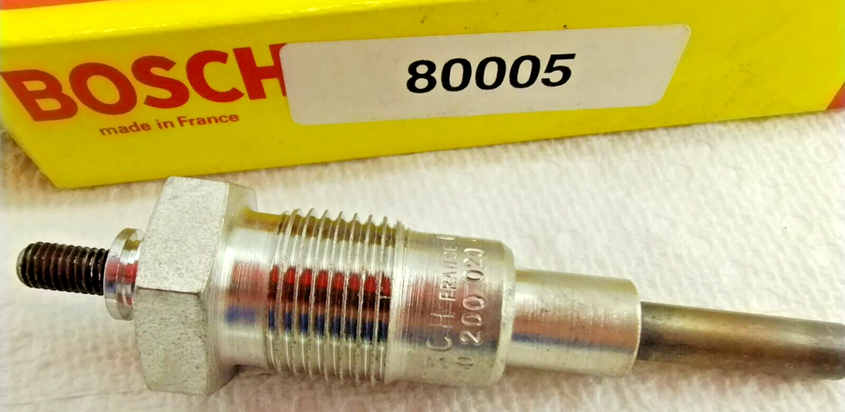 Bosch 0250200020 /80005 Glow Plug NOS | eBay