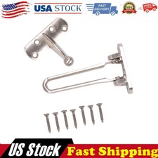 Door Lock Stainless Steel Buckle Padlock Latch for Home  Hotel Security Guard