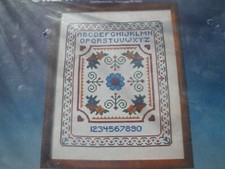 Creative Expressions Counted Cross Stich 7408 ABC Sampler Kit 11x14