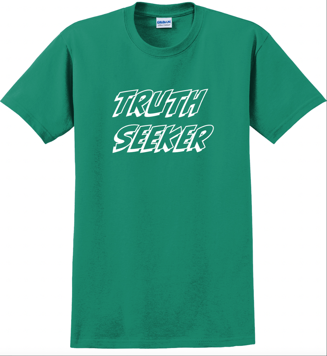 Truth Seeker T-Shirt Short Sleeve Graphic Tee Unisex apparel Text
