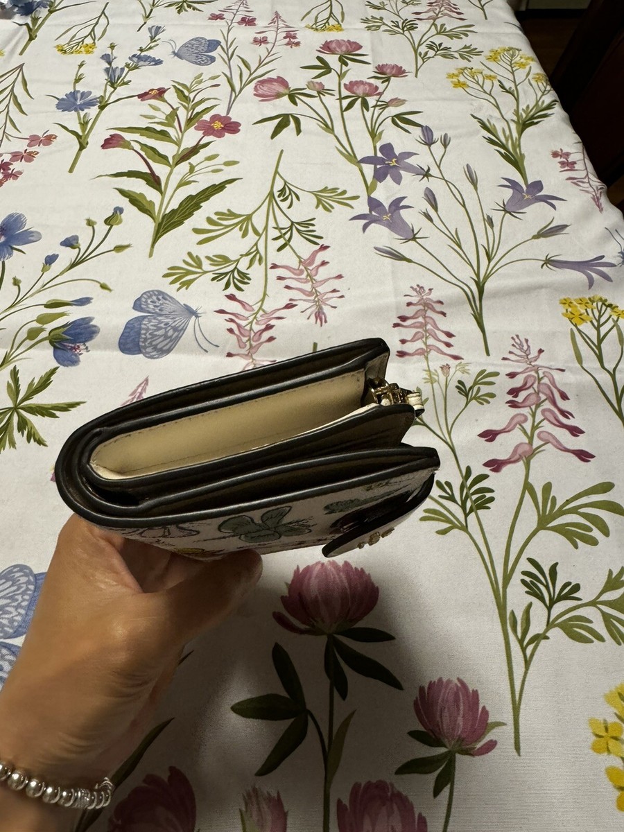 COACH Medium Corner Zip Wallet With Creature Print CR936