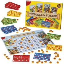 DAL NEGRO TOMBOLA DELLE STAGIONI 24 CARTELLE GIOCHI DA TAVOLO 55659