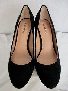 call it spring black pumps