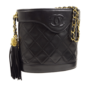 CHANEL-Quilted-CC-Fringe-Single-Chain-Shoulder-Bag-1867021-Black-Leather-AK37443