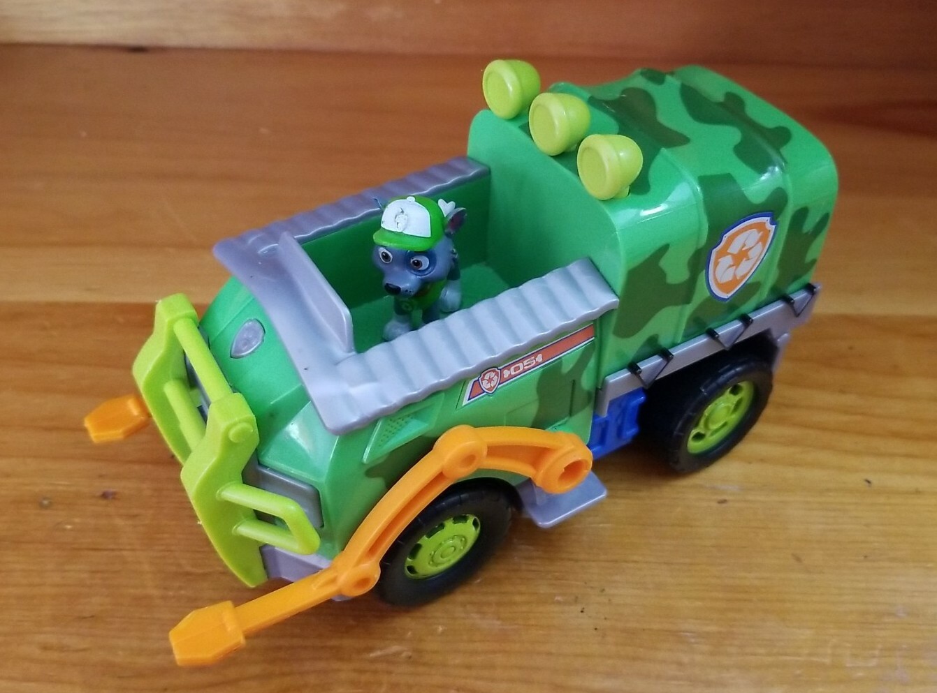 paw patrol recycle truck