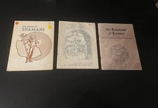 The Book of Shamans 1978 Little Soldier Games RARE Kingdom of Kalamar + BX 49