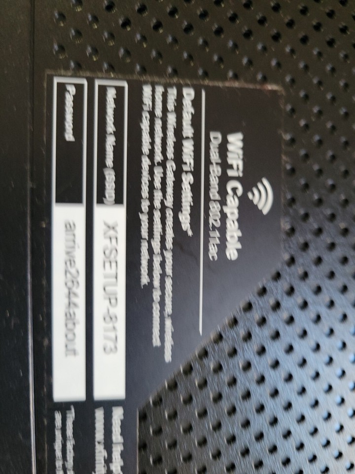 Arris TG1682G Dual Band Wireless Modem Router w/o Cord INFINITY | eBay