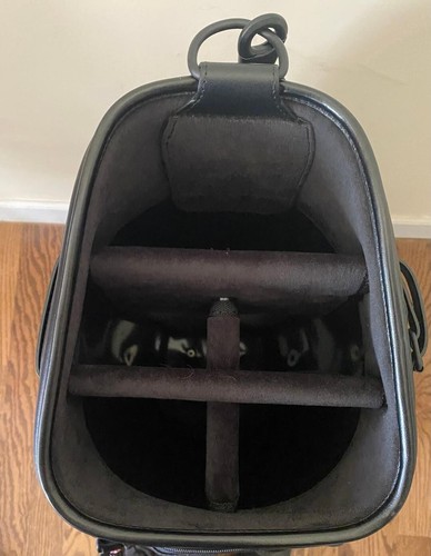 New Tumi ALPHA 3 Ballistic Nylon Carry On 5 Slot Golf Bag - BLACK - Picture 5 of 6
