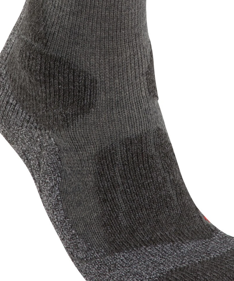 Falke TK1 Adventure Herren Wandersocken 1 Paar Trekkingsocken grau Merinowolle - Bild 3 von 4