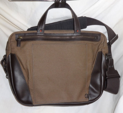 Dunhill Business Bag Motorities Cotton Canvas Leather Messenger