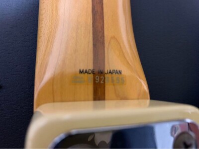 Fender Japan ST72-95DM E serial number, made by Fujigen musical