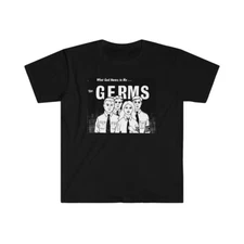 Germs T-shirt Vintage Show Flyer design
