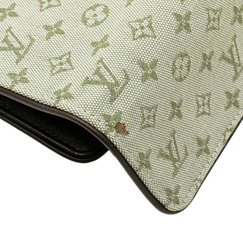 LOUIS VUITTON Monogramme Mini Run Porte Coffre-fort International Sac soldes à Main M92243 【U...