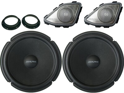 Alpine SPC-108T6 passend für VW Bus Multivan T6 Front Lautsprecher 20 cm  Boxen