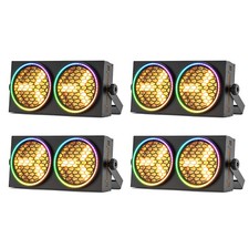 COB LED Par Retro Flash Luce DMX RGBW Cieco Par Luce di scena Teatro Faretto
