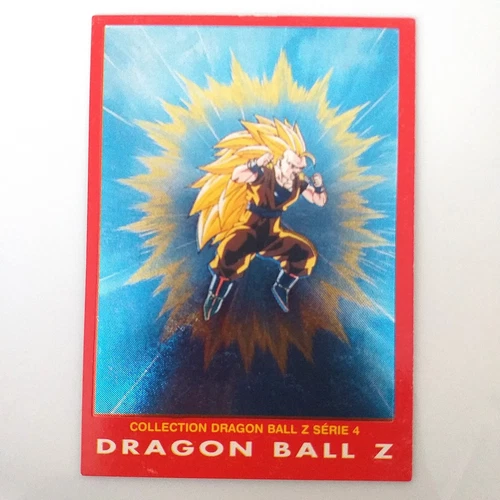 Carte Dragon Ball Z, Panini, française, série 4. N°65 : Son Goku, BE / LP